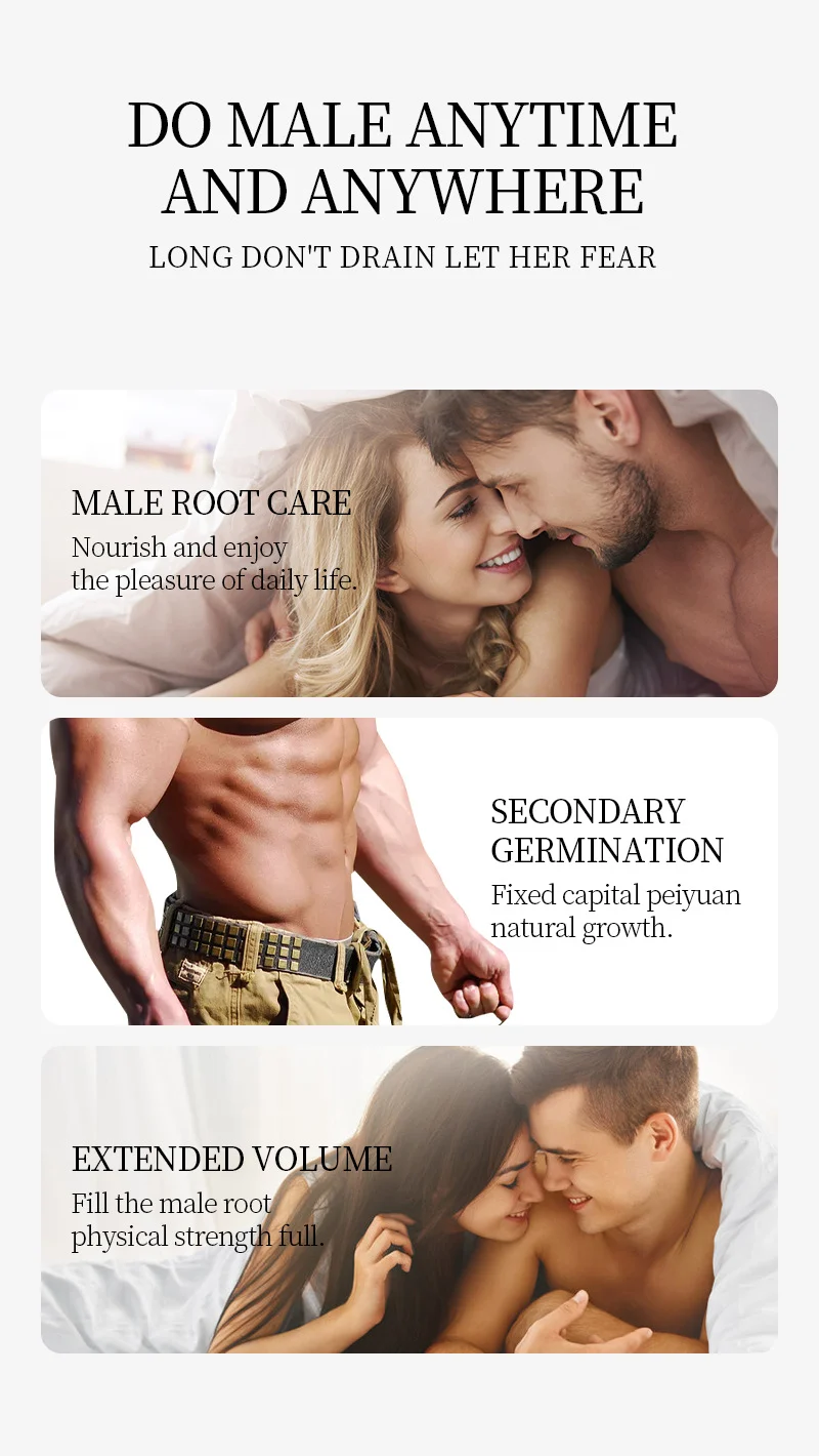 Men's Enlarging Massage Gel - Performance & Vitality Formula (50g) 8 mens enlarging massage gel spu930563135974 desc 8