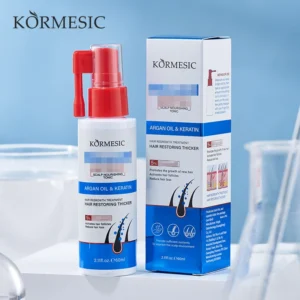 KORMESIC 5% Minoxidil Scalp Nourishing Tonic - Hair Regrowth Treatment with Argan Oil & Keratin