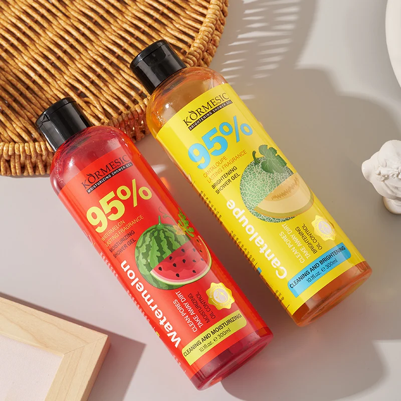 Brightening Moisturizing Shower Gel - Watermelon & Cantaloupe 300ml 2 moisturizing brightening shower gel spu793871622609 desc 2
