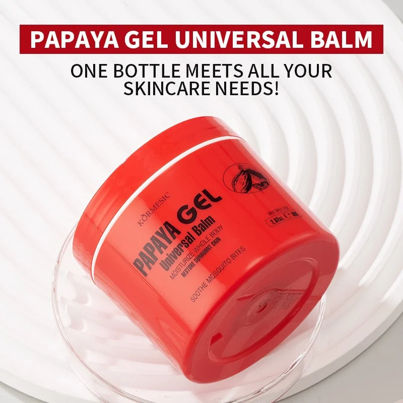 Papaya Gel Universal Balm - Moisturizing & Sunburn Relief (80g) 2 moisturizing papaya gel balm spu764744848356 desc 2