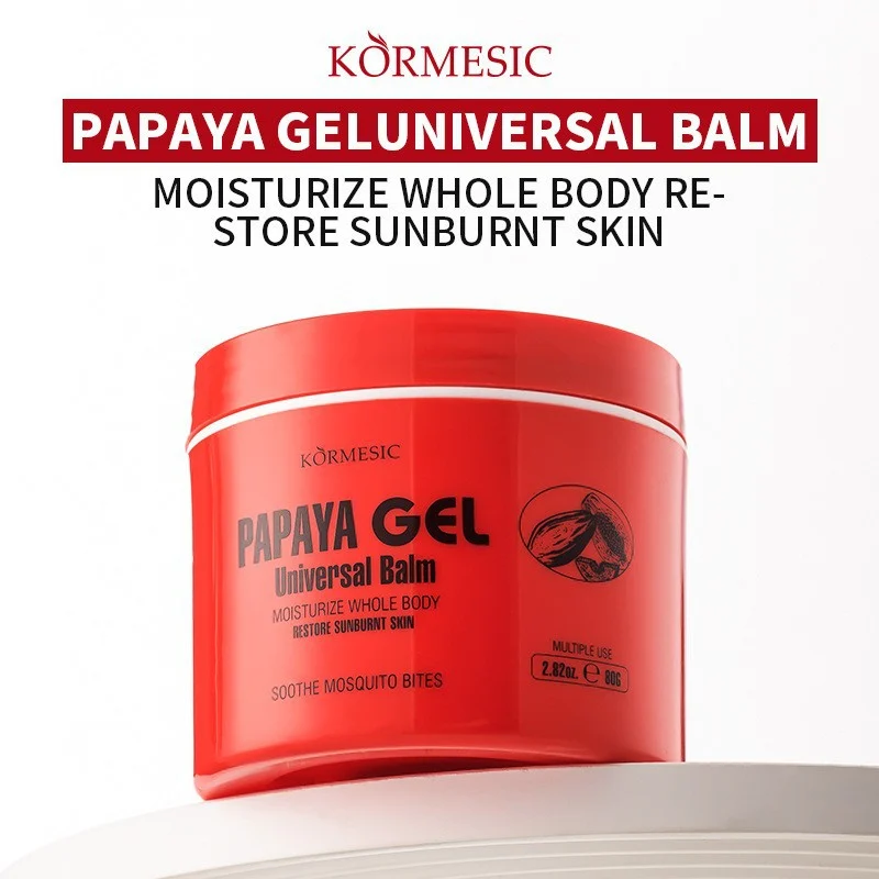 Papaya Gel Universal Balm - Moisturizing & Sunburn Relief (80g) 3 moisturizing papaya gel balm spu764744848356 desc 3