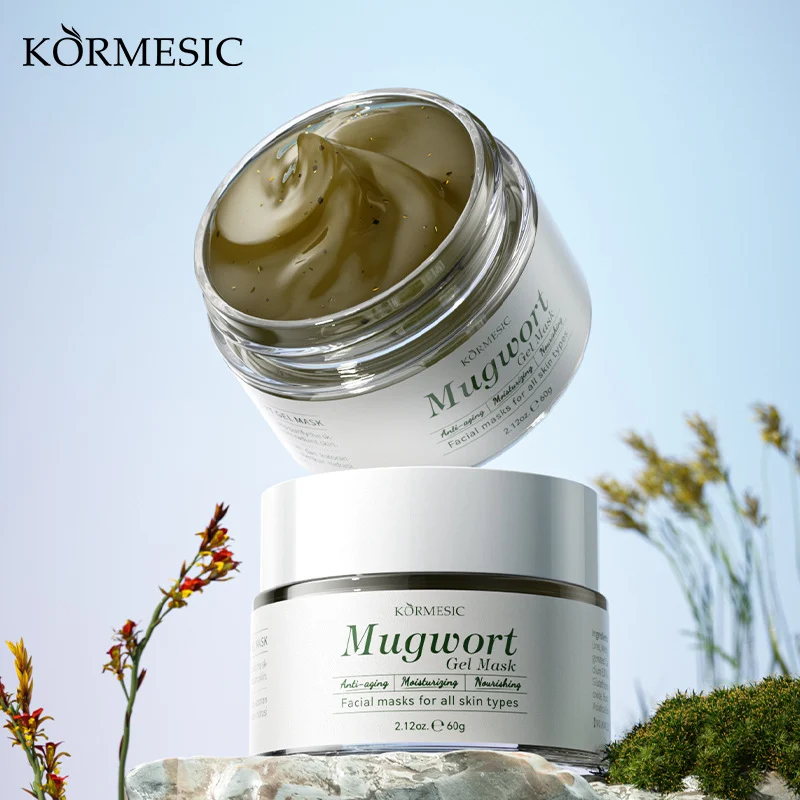 mugwort-gel-face-mask-spu892607131772-1 KORMESIC Mugwort Gel Mask for Deep Cleansing, Hydration & Pore Refinement