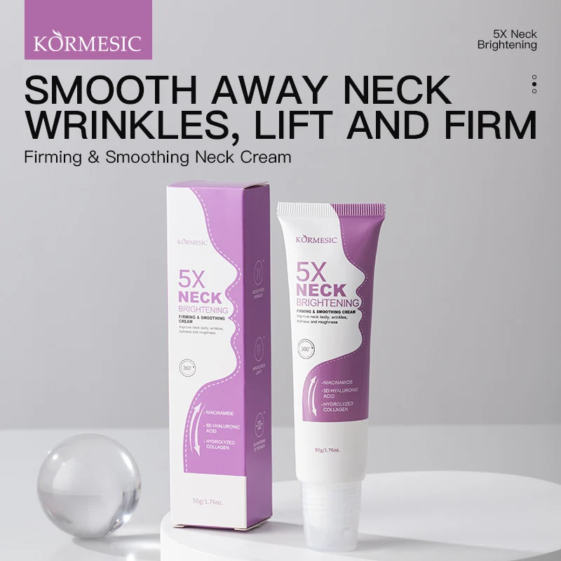 5X Neck Brightening Firming & Smoothing Cream - 50g Anti-Wrinkle Formula 1 neck firming brightening cream spu793353934352 desc 1