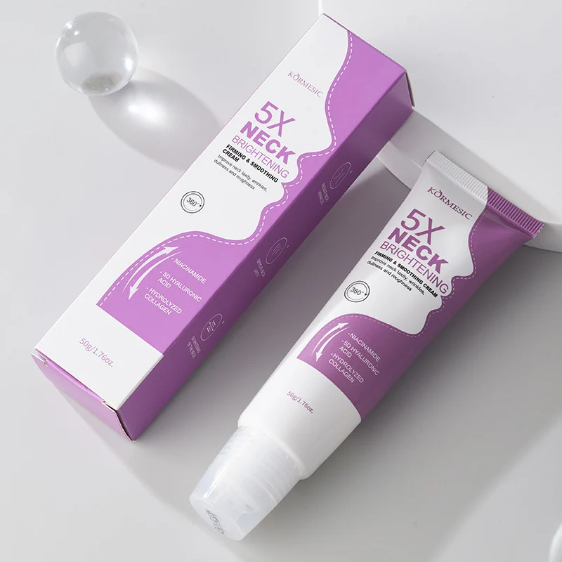5X Neck Brightening Firming & Smoothing Cream - 50g Anti-Wrinkle Formula 7 neck firming brightening cream spu793353934352 desc 7