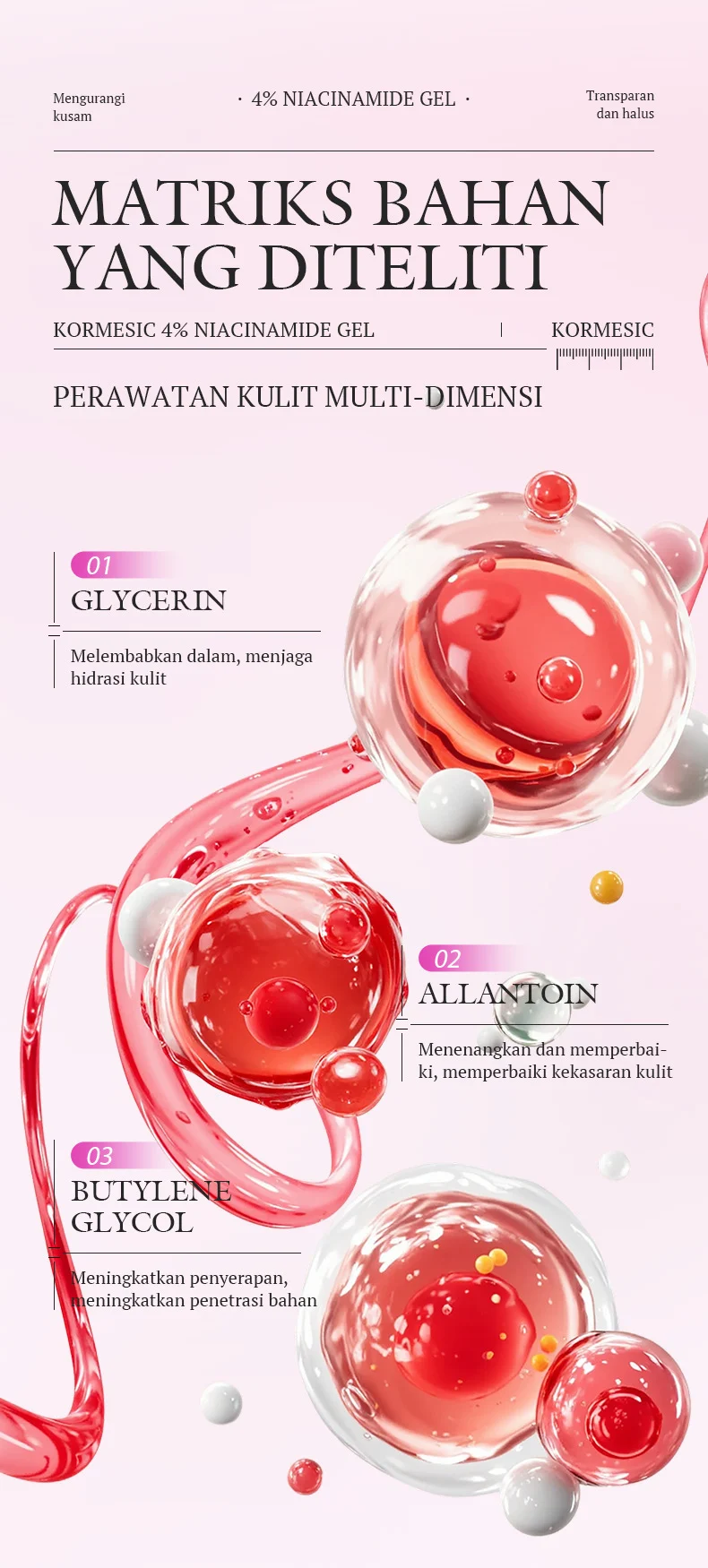 4% Niacinamide Brightening Gel - Improves Dullness & Smoothes Skin 7 niacinamide brightening gel spu979272306148 desc 7