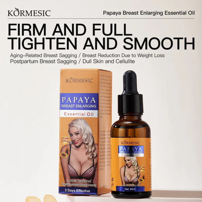 Papaya Breast Enlarging Oil - Natural Firming & Lifting Formula - 30ml 1 papaya breast enlarging oil spu822211914524 desc 1