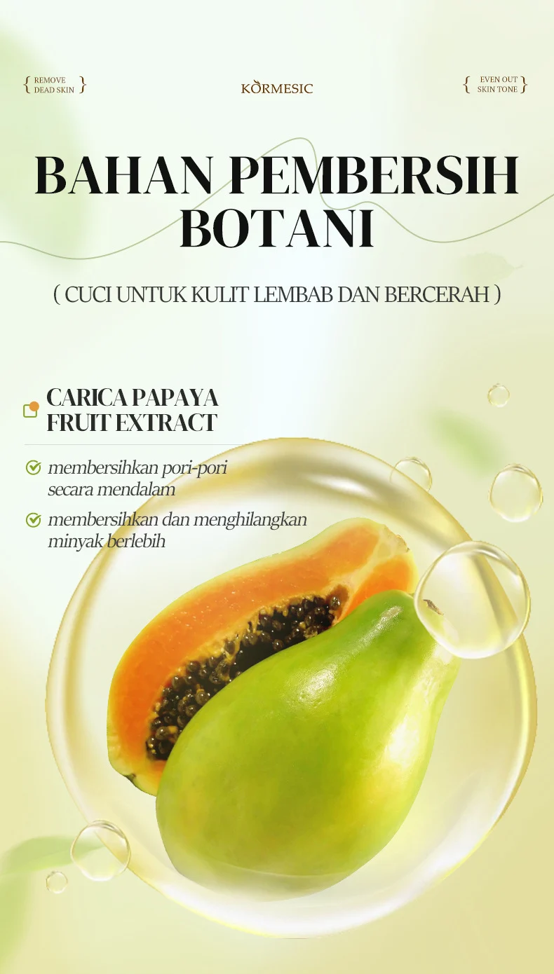 Papaya Exfoliating Scrub Cleanser - Brightens & Smooths Skin, 100g 5 papaya exfoliating scrub cleanser spu946540076746 desc 5