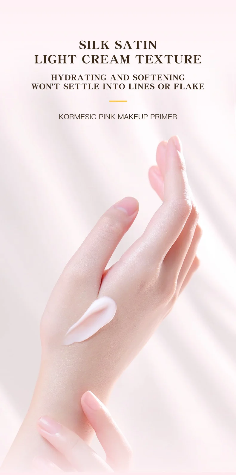 Pink Makeup Primer - Pore Minimizing & Hydrating Foundation Base 4 pink makeup primer spu816547151259 desc 4