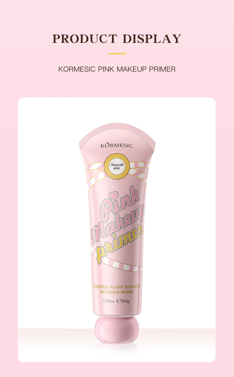 Pink Makeup Primer - Pore Minimizing & Hydrating Foundation Base 6 pink makeup primer spu816547151259 desc 6