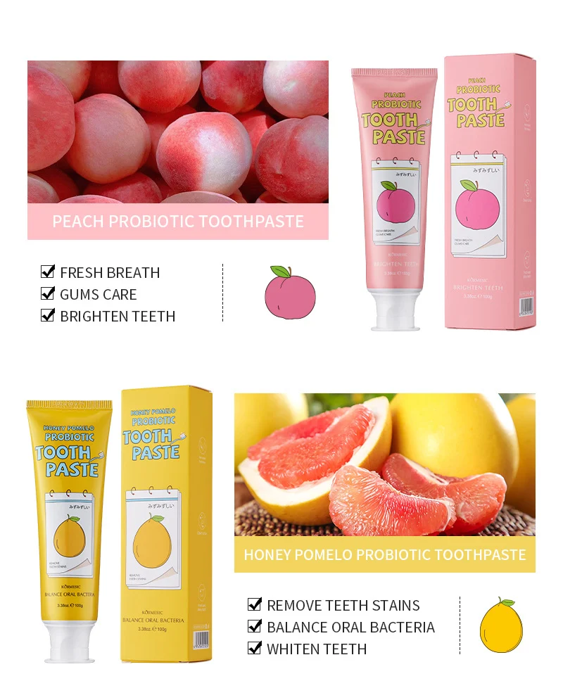 Probiotic Toothpaste for Fresh Breath & Whitening, 100g 11 probiotic toothpaste spu748157041132 desc 11