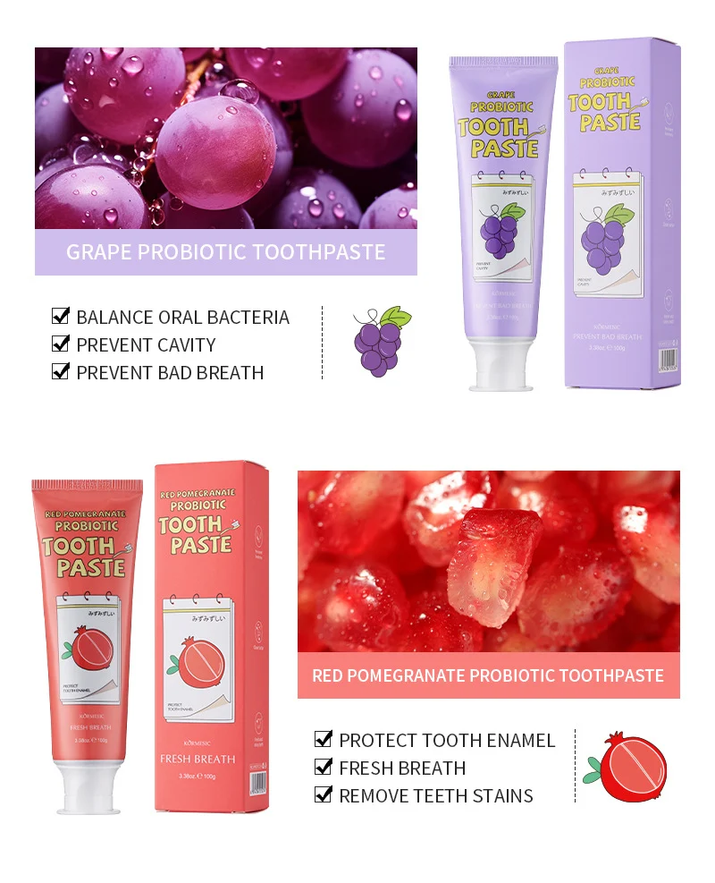 Probiotic Toothpaste for Fresh Breath & Whitening, 100g 12 probiotic toothpaste spu748157041132 desc 12