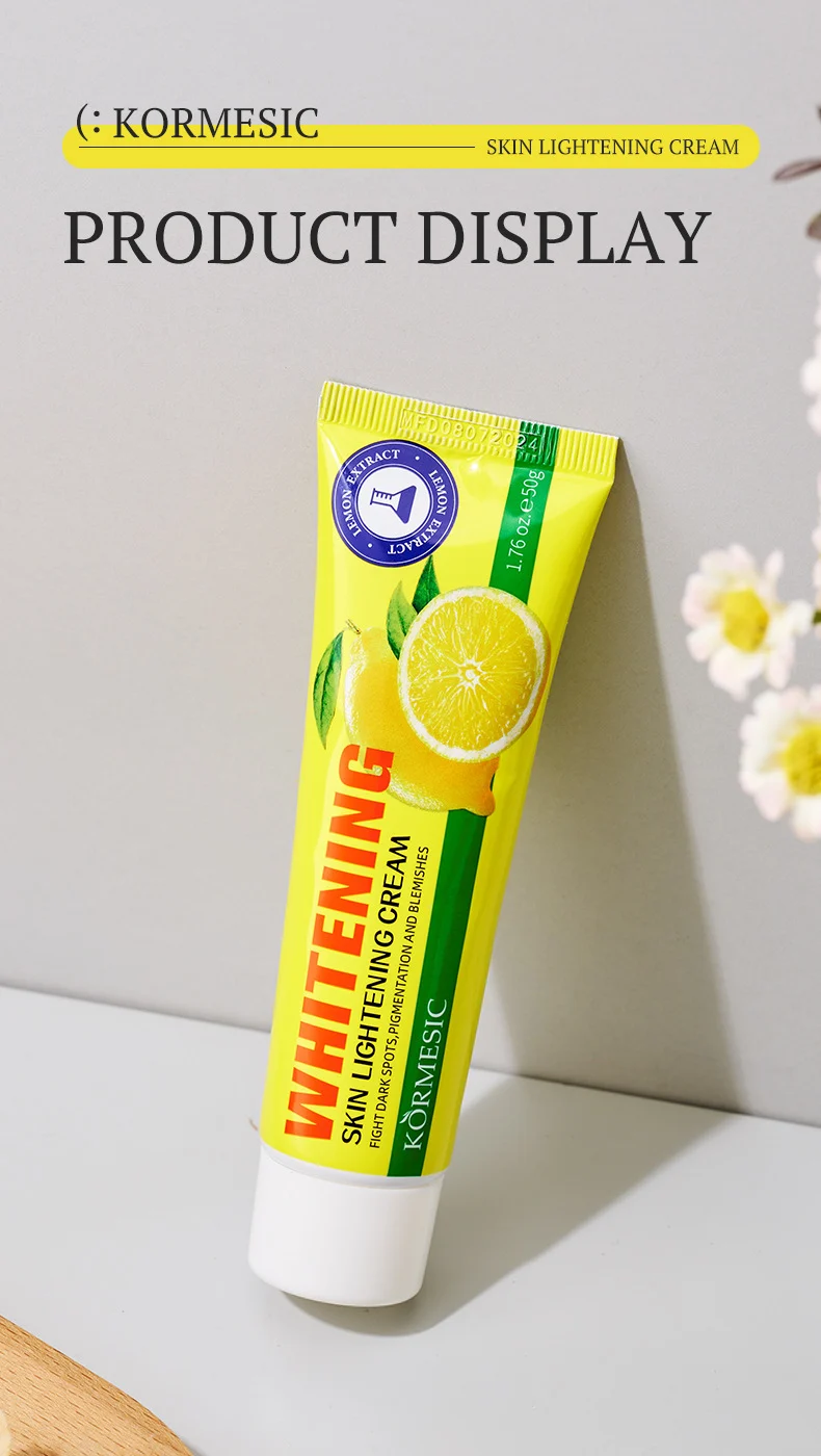 Skin Lightening Cream for Dark Spots & Hydration - 50g 5 skin lightening body cream spu745072699017 desc 5