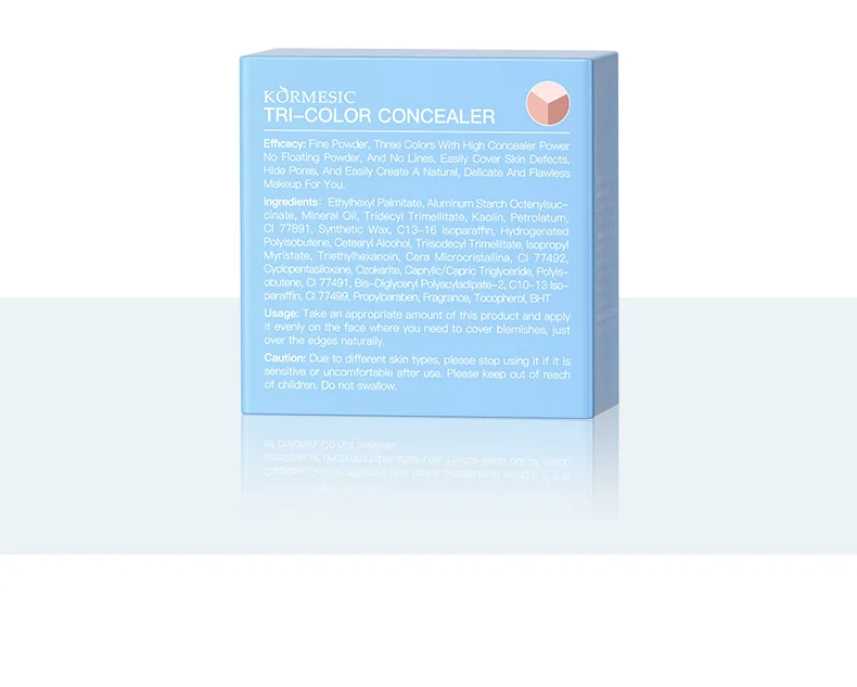 Tri-Color Concealer Palette - Waterlight Formula for Flawless Coverage 9 tri color concealer palette spu837009612526 desc 9