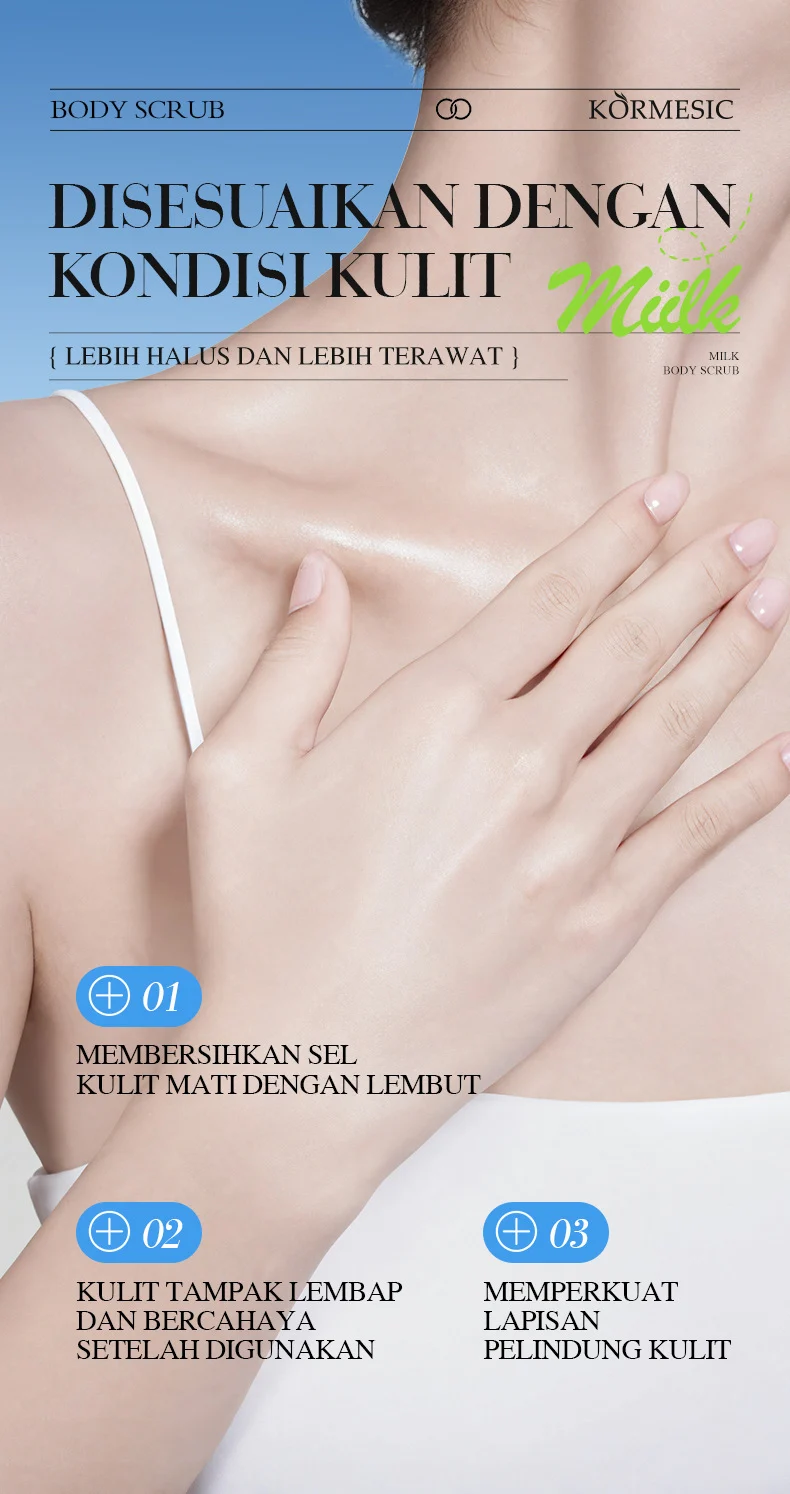 Vanilla Milk Body Scrub - Exfoliates & Softens Skin 6 vanilla milk body scrub spu958576169771 desc 6
