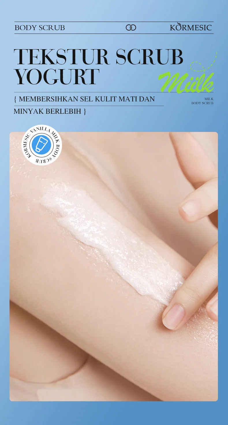 Vanilla Milk Body Scrub - Exfoliates & Softens Skin 9 vanilla milk body scrub spu958576169771 desc 9