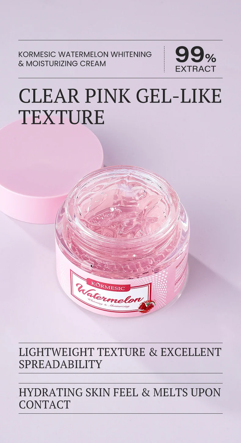 Watermelon Whitening & Moisturizing Face Cream - Hydrating Gel 60g 4 watermelon whitening moisturizing cream spu867821559914 desc 4
