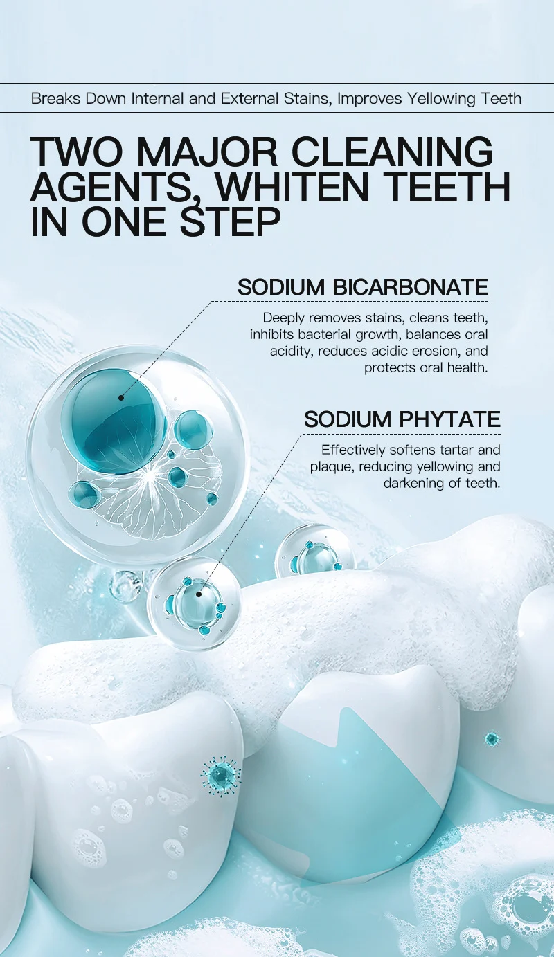 Whitening Teeth Mousse - Removes Stains & Freshens Breath, 60ml 4 whitening teeth mousse spu839067912742 desc 4
